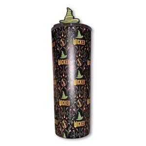 Wicked 24 oz Insulated Tumbler – Universal Studio Hat Straw Lid NEW